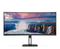 AOC 34'' CU34V5C/BK Czarny - 1089009 - zdjęcie 1
